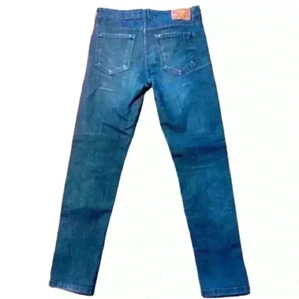 DSQUARED2 2015 BLUE DENIM STRAIGHT  LEG SIZE 28